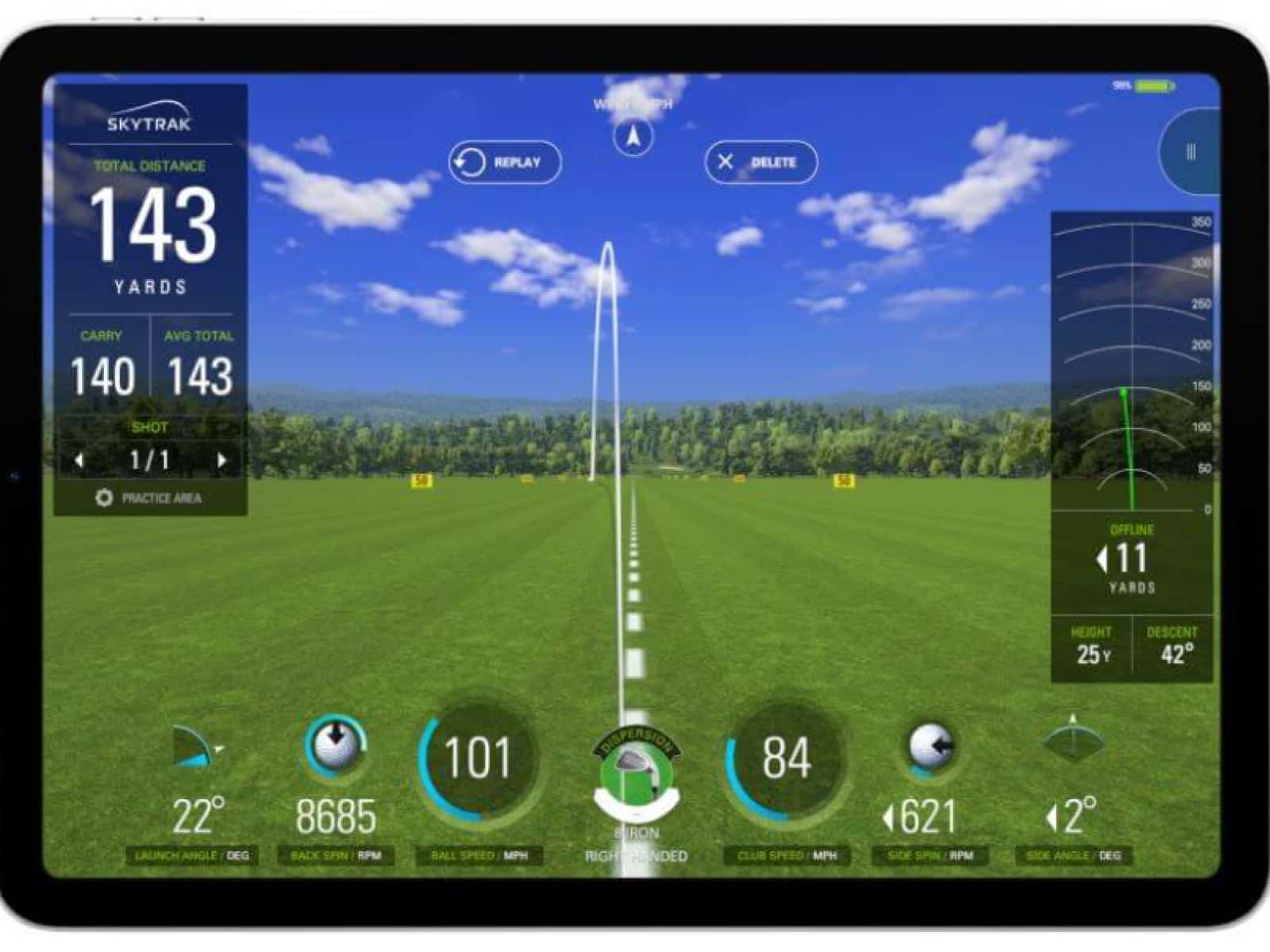 best golf simulator software for skytrak