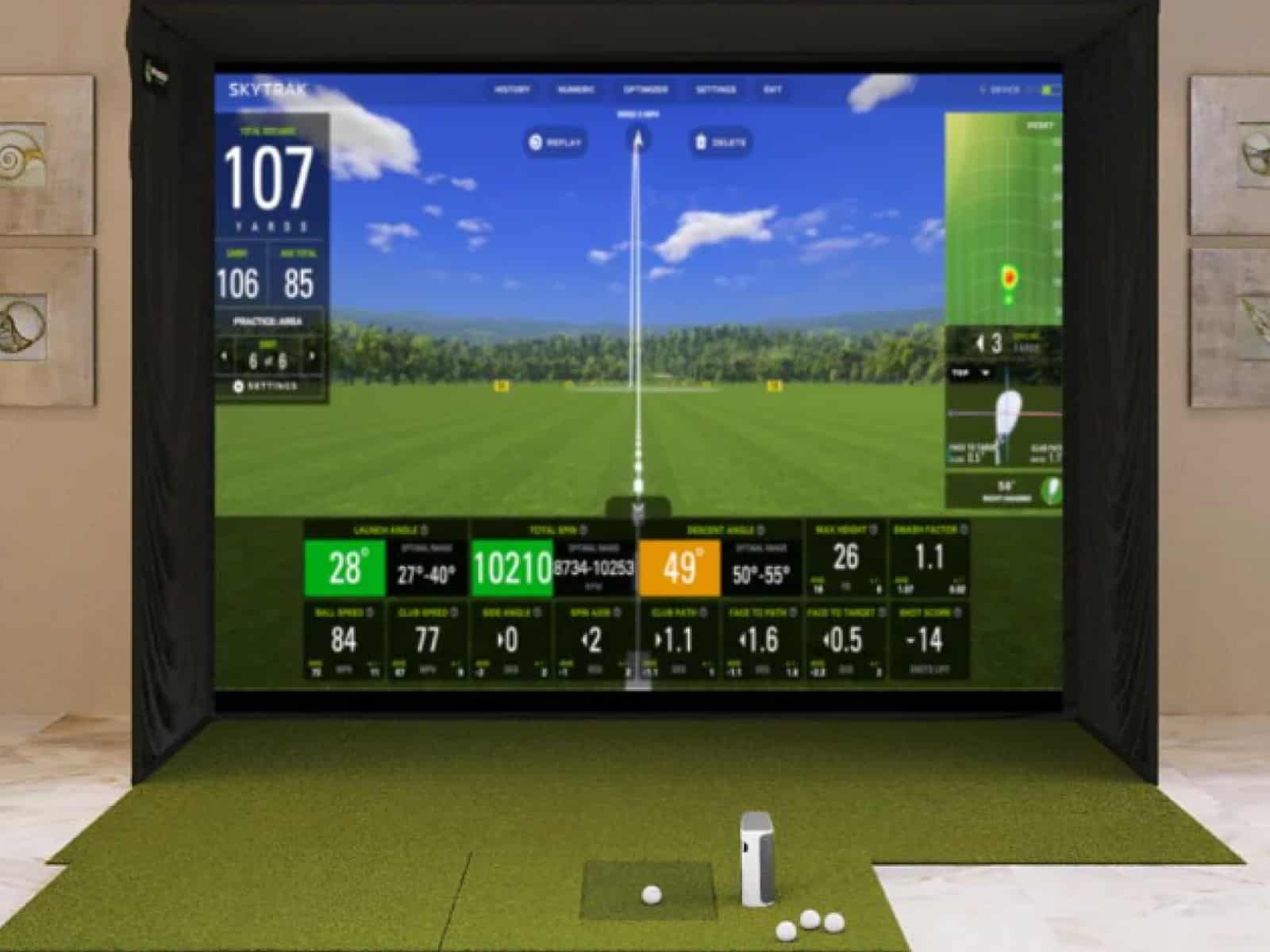 best golf simulators for home