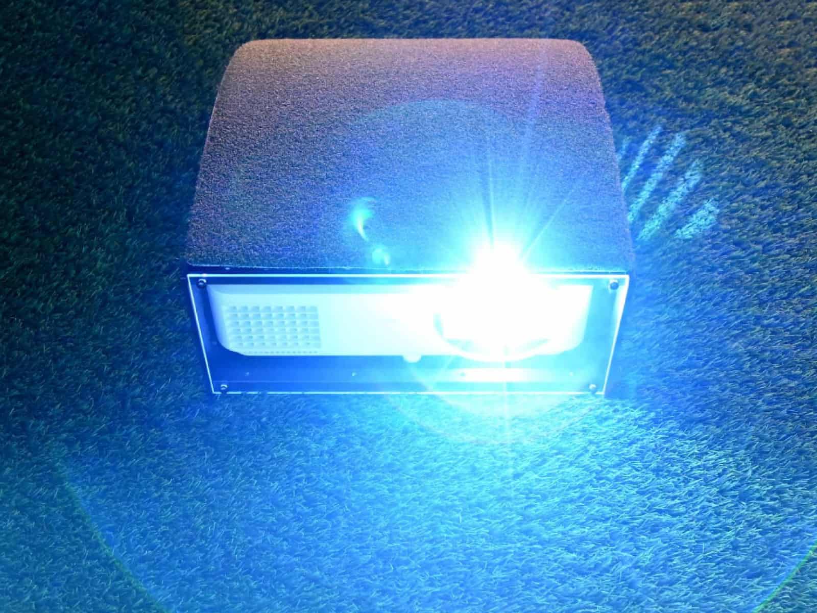 best floor mounted golf simulator projector enclosures