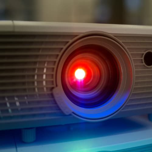 projector for golf