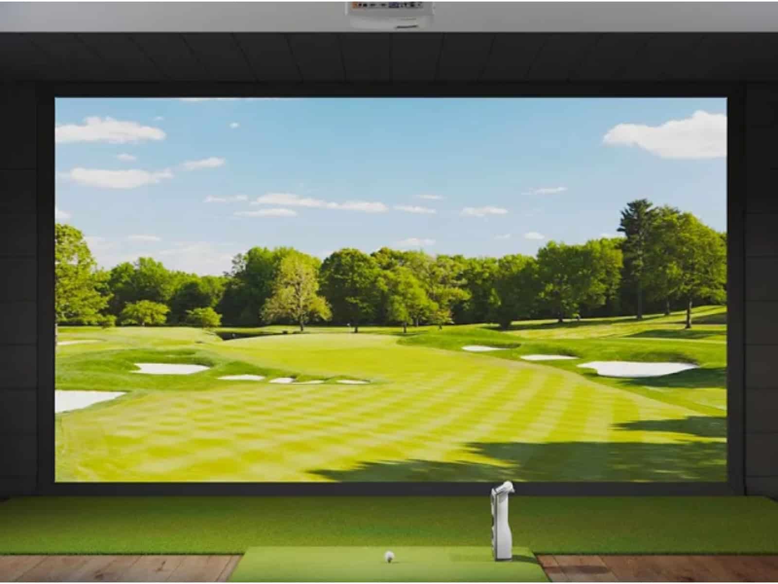 best golf simulator wall padding solutions
