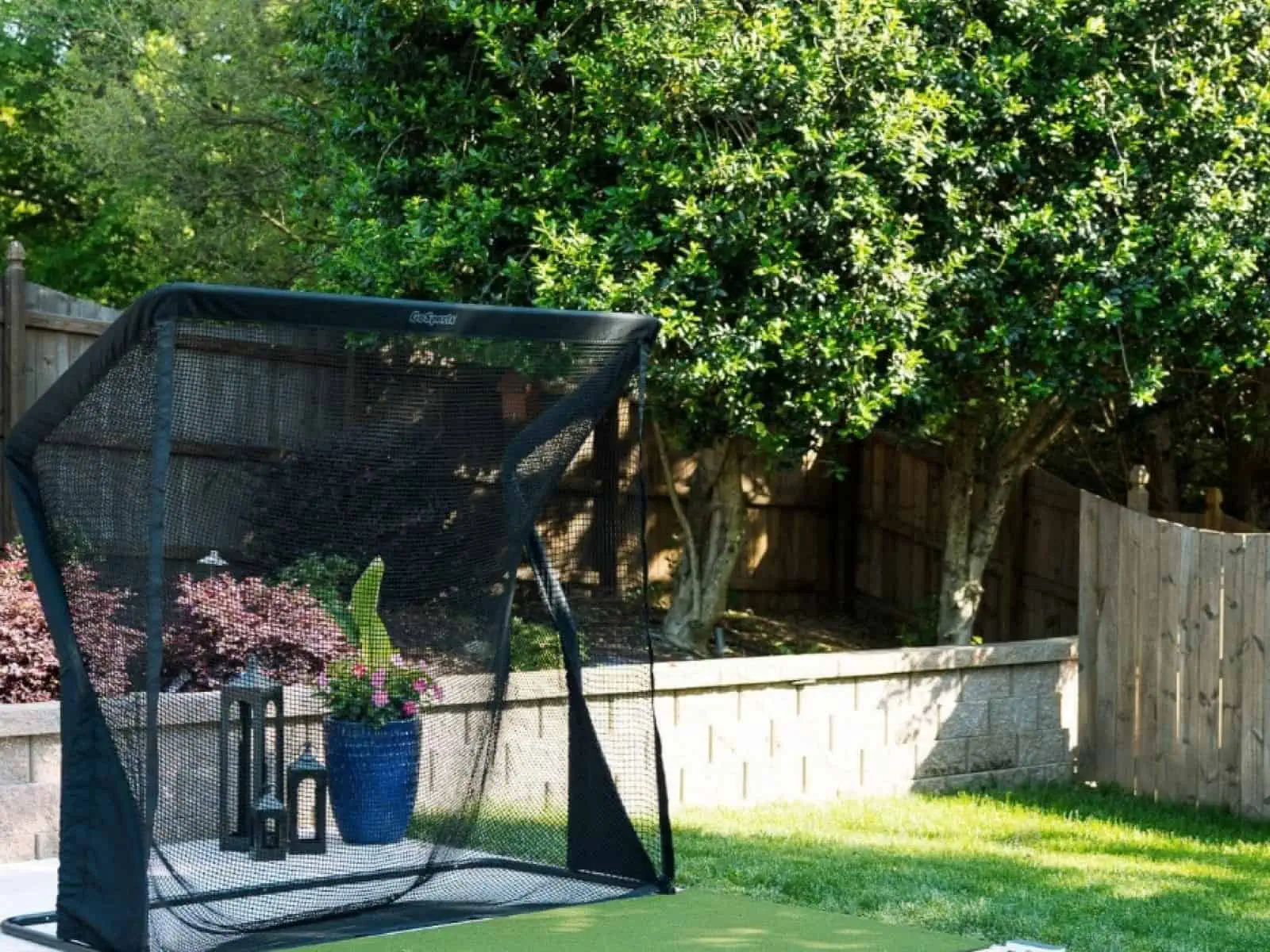 hitting net for golf simulator