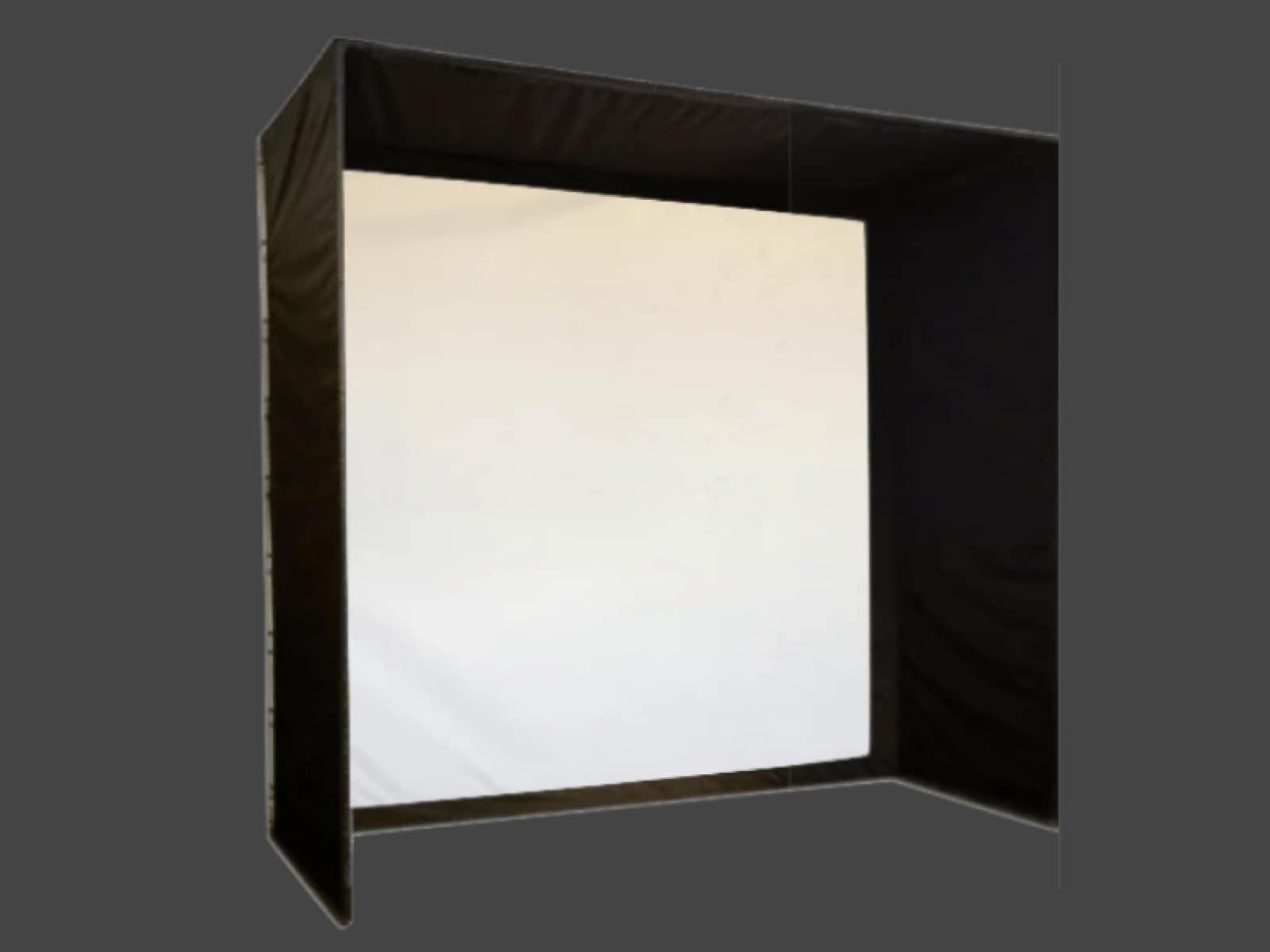 golf simulator impact screen frame