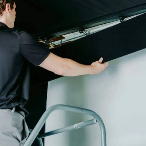 golf sim enclosures installation