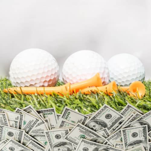 golf tees cost