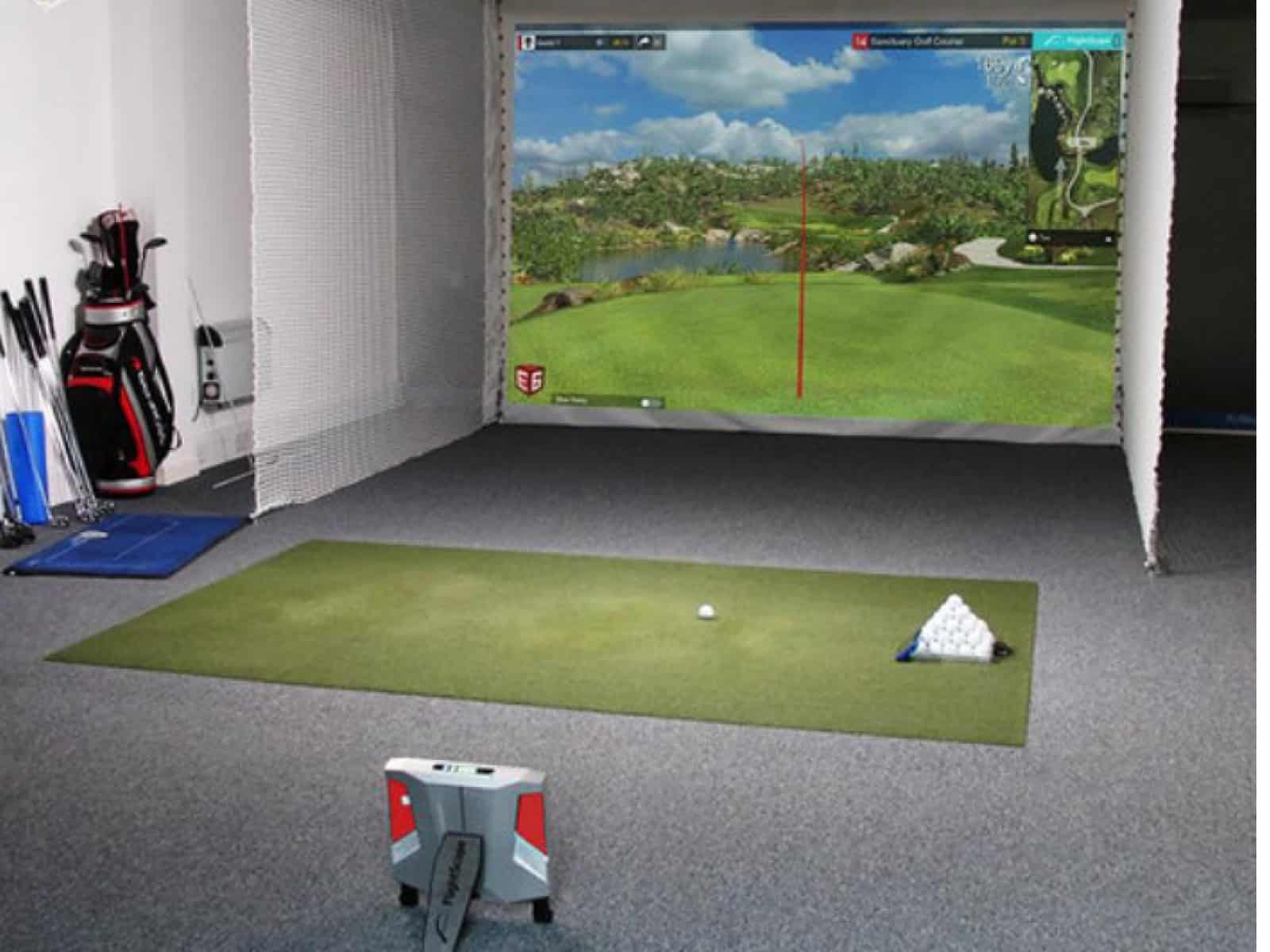 best golf launch monitor with courses